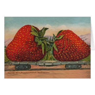 Fresas Gigante Fruto de la Antigüedad