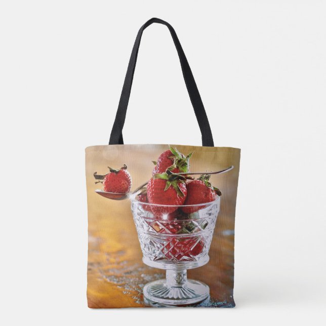Fresas para la bolsa de postre (Reverso)