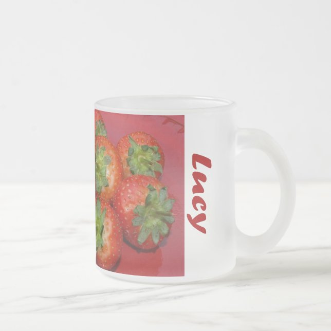 Fresas - taza (Derecha)