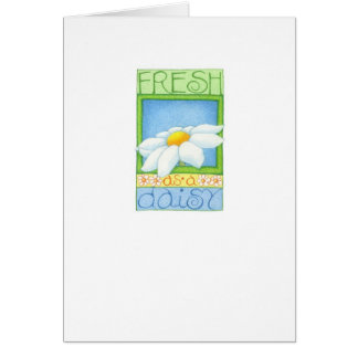 Fresca como tarjeta de baile