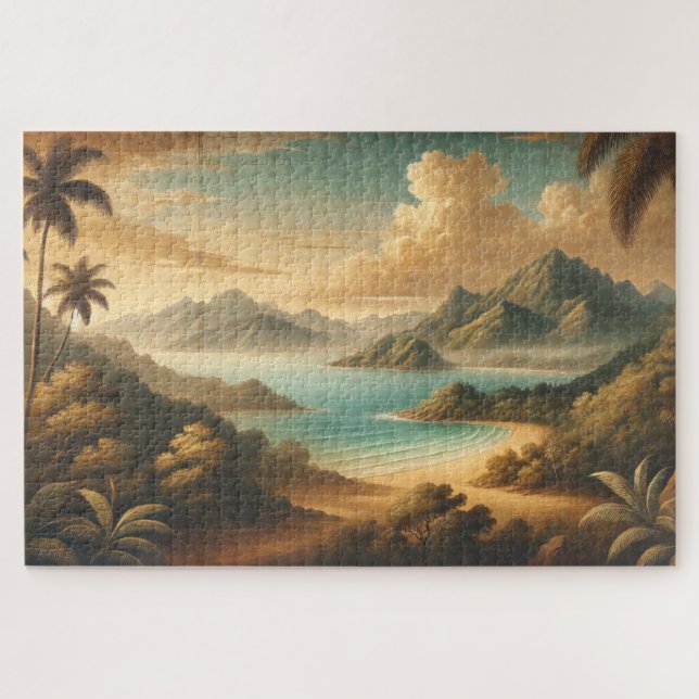 FRESCO BAY JIGSAW PUZZLE - SERIE LANDSCAPE (Horizontal)