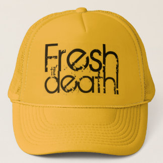 fresco hasta el gorra del camionero de la muerte