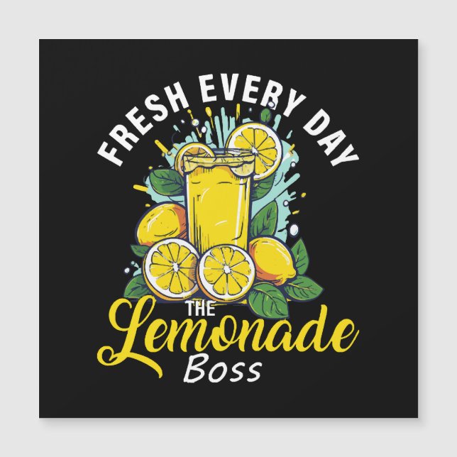 Fresco Todos los Días El Jefe de Limonada (Anverso)