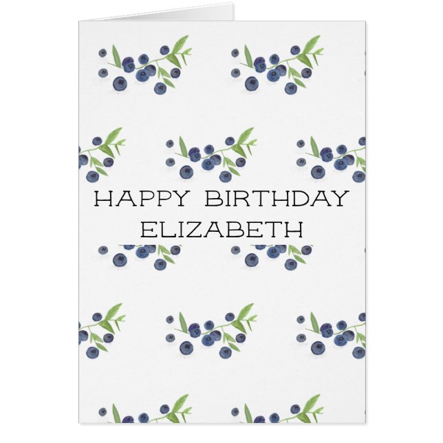 Frescos Berries frescas de arándano de arándano de (Frente)