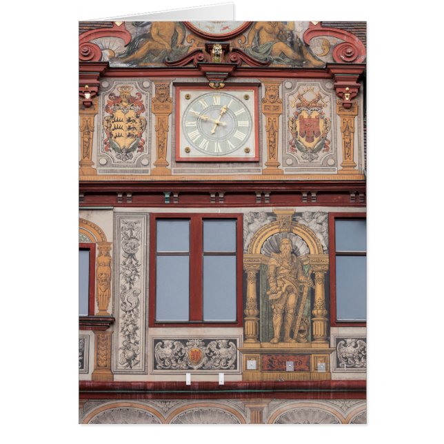 Frescos del edificio del casco antiguo (Frente)