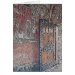 Frescos y puerta de Zica