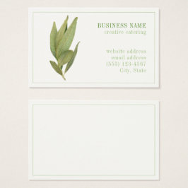 FRESH BAY LEAVES Oceana Business Card