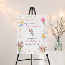 Fresh off the Market Floral Bridal Shower 