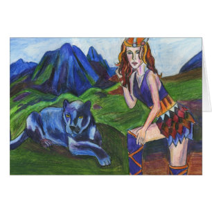 Freya de la tarjeta de Valkyries