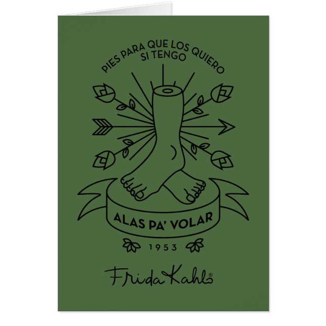 Frida Kahlo | Alas a volar (Frente)