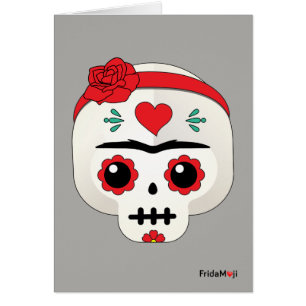 Frida Kahlo el   FridaMoji - cráneo del azúcar