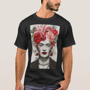 Frida Kahlo Pintando camiseta clásica T-S esencial
