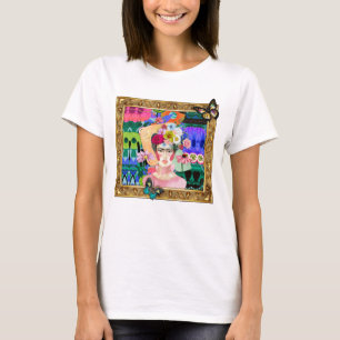 FRIDA recibe camisetas de arte originales enmarcad