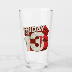 Friday the 13th   Bleeding Stacked 3D Logo