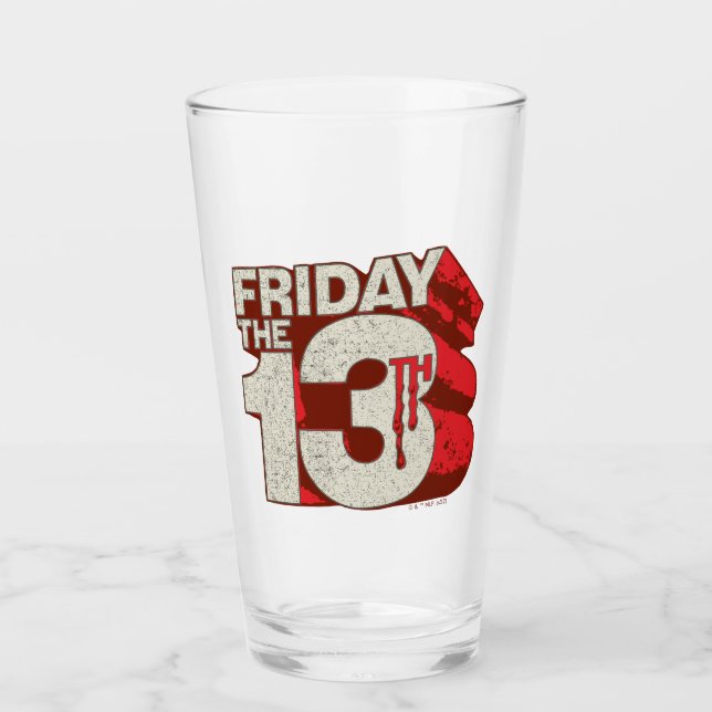 Friday the 13th | Bleeding Stacked 3D Logo (Anverso)