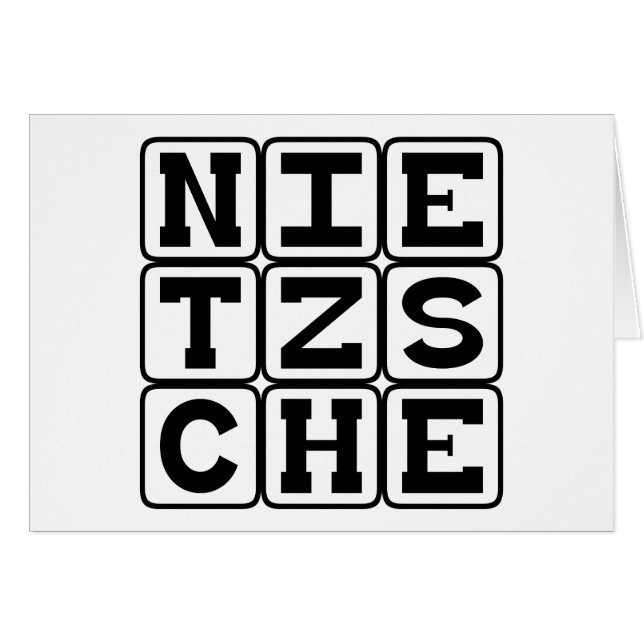 Friedrich Nietzsche, Filósofo (Anverso (Horizontal))