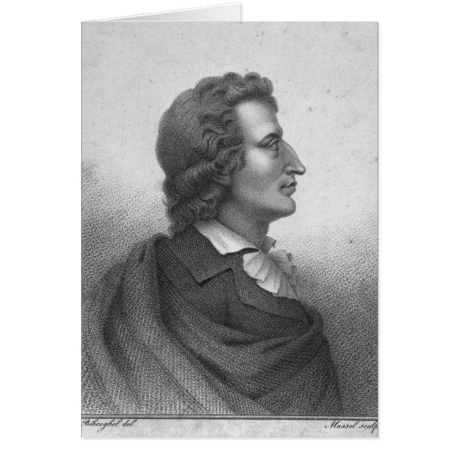 Friedrich Schiller grabó por Massol (Frente)