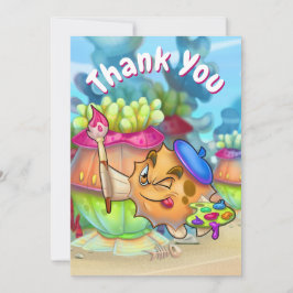 FriendFish lindo personalizado gracias tarjeta de