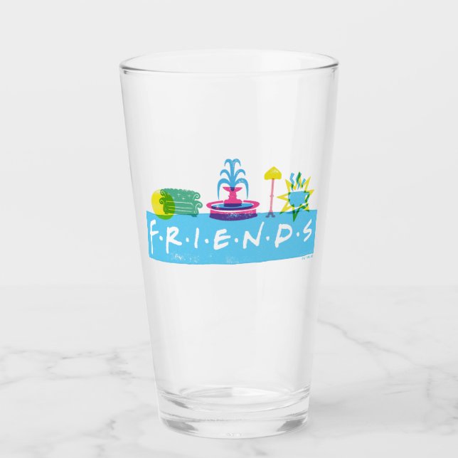 FRIENDS™ | Logotipo con iconos (Anverso)
