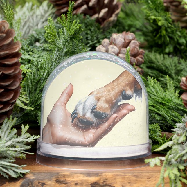 Friendship Customized Snow Globe (Invierno)