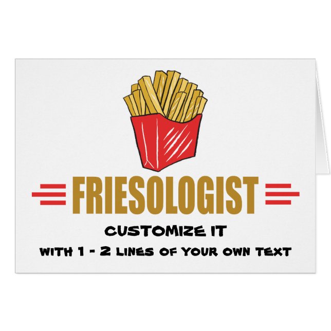 Fries franceses graciosos (Anverso (Horizontal))