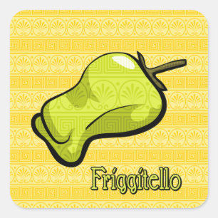 Friggitello Chili Pepper Pegatina
