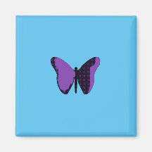 Frigorífico de mariposa imán