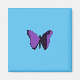 Frigorífico de mariposa imán