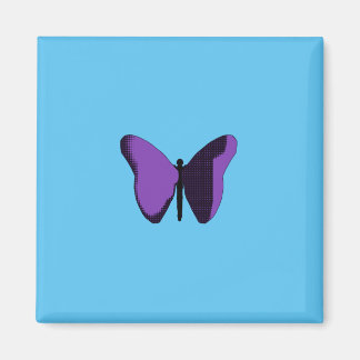 Frigorífico de mariposa imán