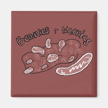Frijoles Baked y Hot Dogs, Imán de Nostalgia