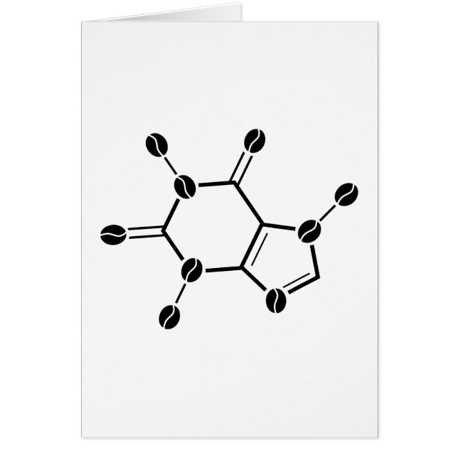 frijoles moleculares de cafeína (Frente)