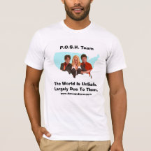 Frikis de la seguridad: Camiseta del molde de SVI