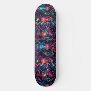 Frio skateboard de anime cyberpunk diseñado japoné