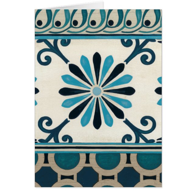 Frisa índigo no embellecida II (Frente)