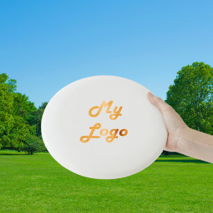 Frisbee De Wham-O Blanco del logotipo comercial