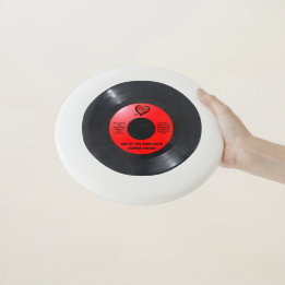 Frisbee De Wham-O Donna Fargo Wham-O Ultimate Frisbee 45 rpm registr