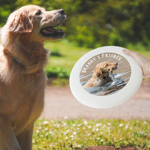 Frisbee De Wham-O Foto personalizado Perro personalizado