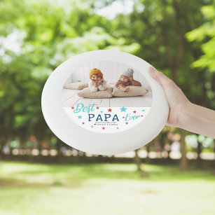 Frisbee De Wham-O Mejor Papa   Foto manuscrita