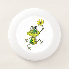 Frisbee De Wham-O Rana feliz y caprichosa