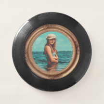 Retro Retro Retrato de estilo Dorado