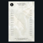 Friseur Marmor Flyer<br><div class="desc">Moderne Friseur Marmor Flyer mit Schere-Design,  Schwarz,  Weiß. Fügen Sie Ihre Kontaktinformationen auf der Rückseite hinzu.</div>