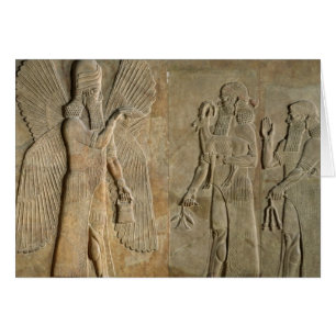 Friso que representa un alcohol con alas