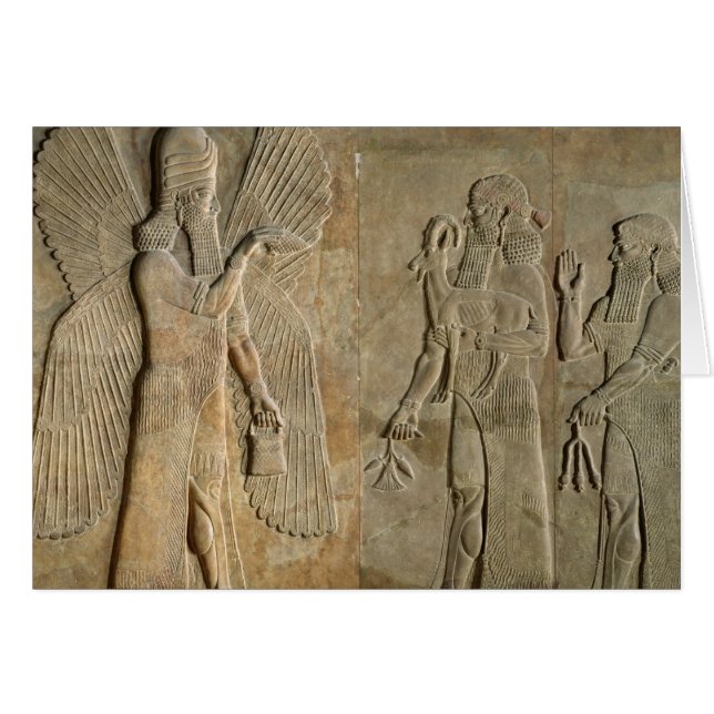 Friso que representa un alcohol con alas (Anverso (Horizontal))