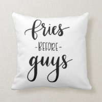 Fritadas antes de la almohada de los individuos