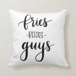 Fritadas antes de la almohada de los individuos