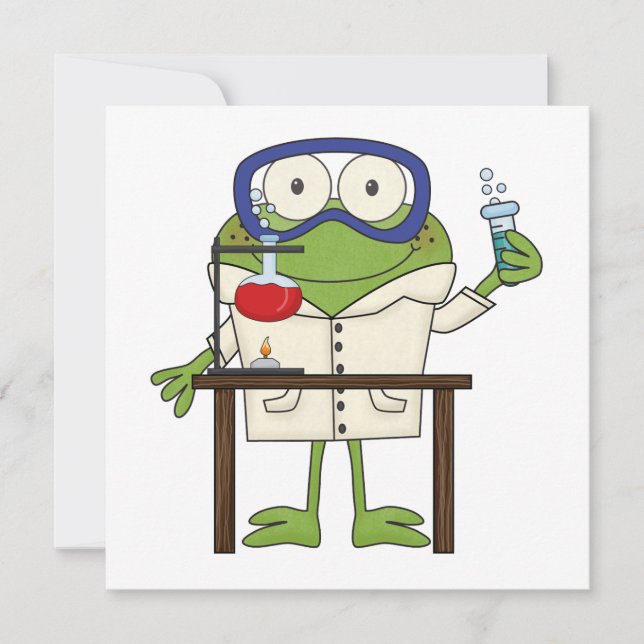 Frog in the Science Lab (Anverso)