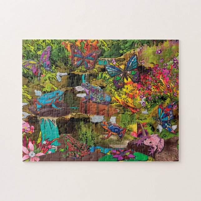 Frog rompecabezas (Horizontal)