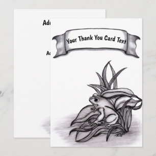 Froggy, agrega tu carta de agradecimiento de texto