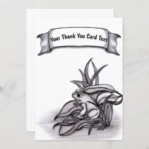 Froggy, agrega tu carta de agradecimiento de texto