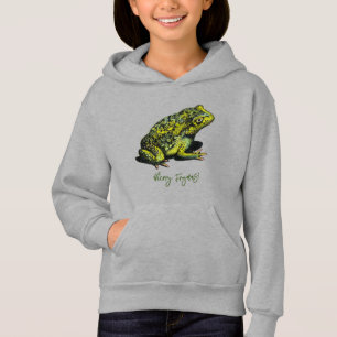 ¡Froggy, alegres frogmas! Hoodie